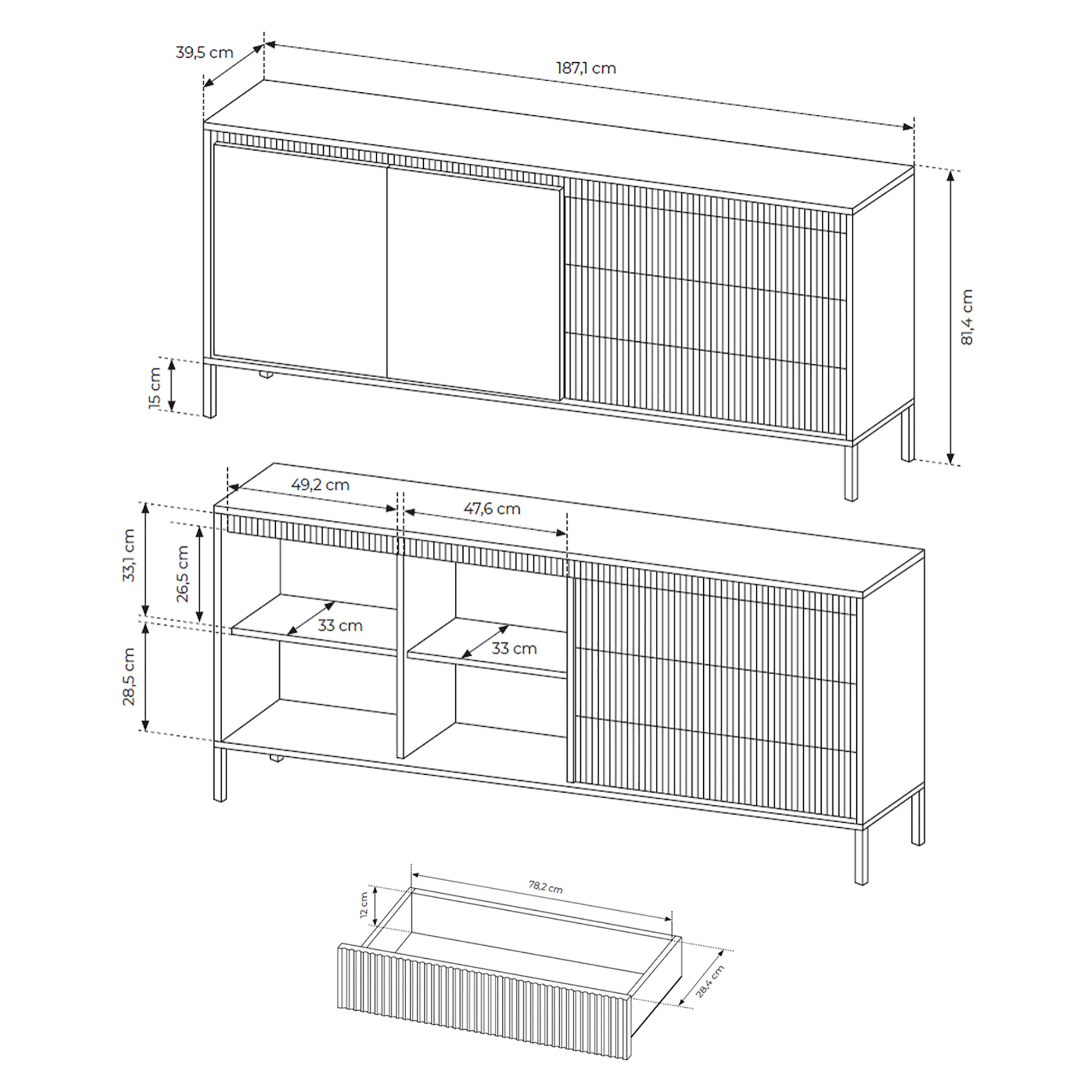 Oresteluchetta Madia KERGI BLACK