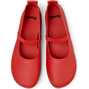 Bailarinas - CAMPER Right Nina - Rojo - Cuero liso