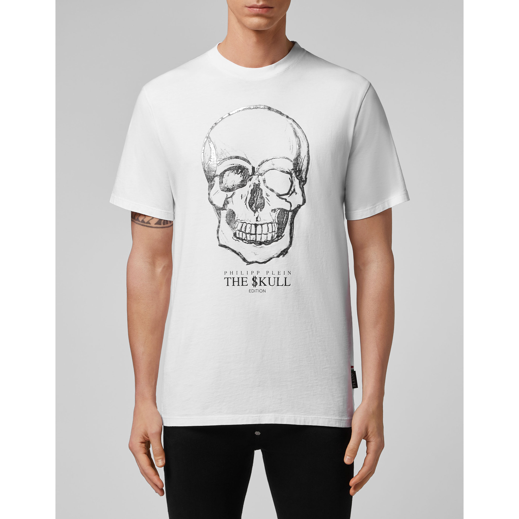 PHILIPP PLEIN Camiseta Cuello Redondo SKULL