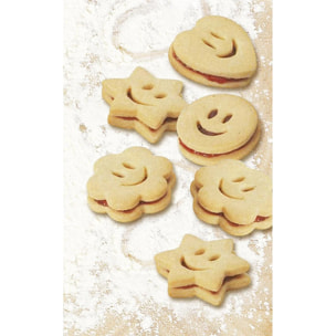 Lot de 2 emporte-pièces smiley forme aléatoire Zenker Emporte-pièces