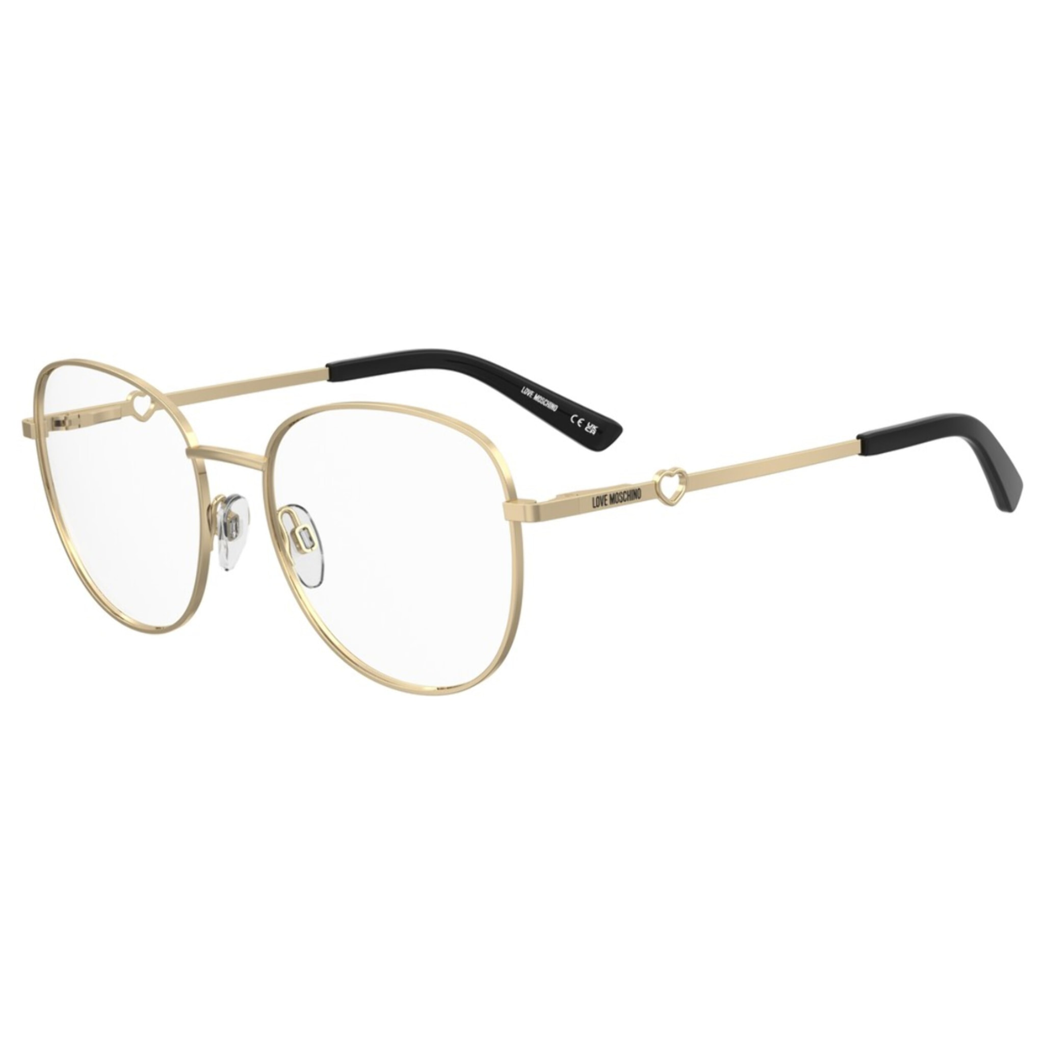 Gafas de Vista Love Moschino MOL664 000 de Metal Mujer 55 mm