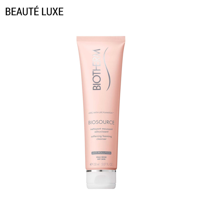 Bisource  - Mousse Nettoyante Exfoliante et Tonifiante - Peaux Sèches 150 ml