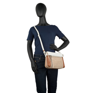 Bolso Bandolera Mujer Sint/Pu Skpat Hanna Marron