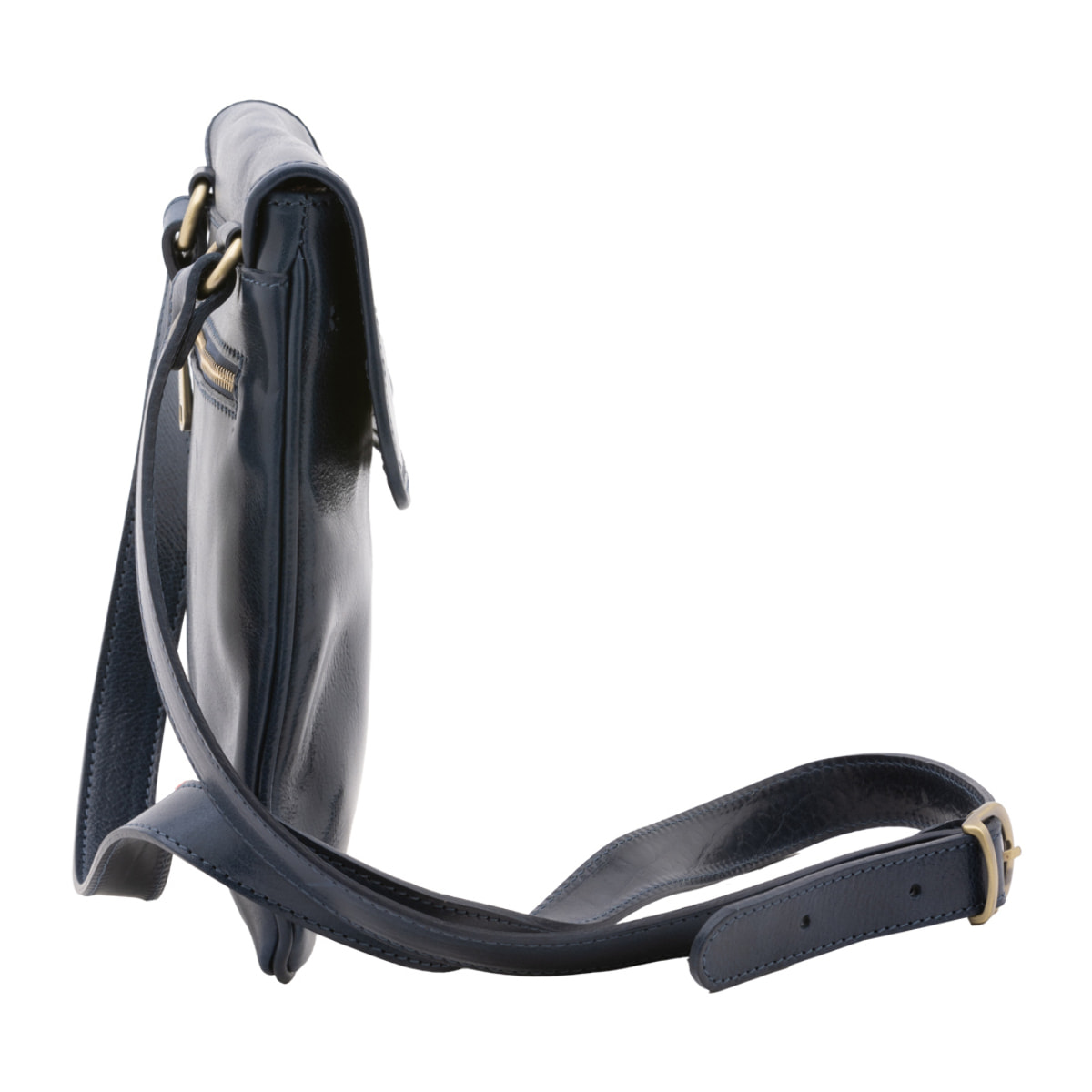 Borsa a tracolla  da uomo In Vera pelle Made in Italy 25x23x4 cm