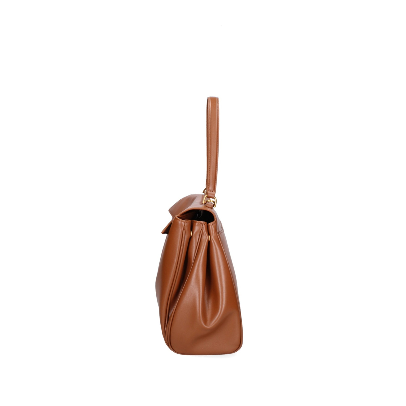 Borsa a mano da donna Made in Italy - Modello Lyria Pro - 100% pelle - 34.0 x 25.0 x 12.0 cm
