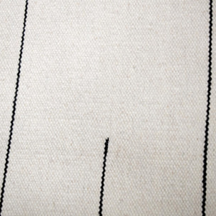 Tapis kilim Reversible Veko tissé à la main en laine beige