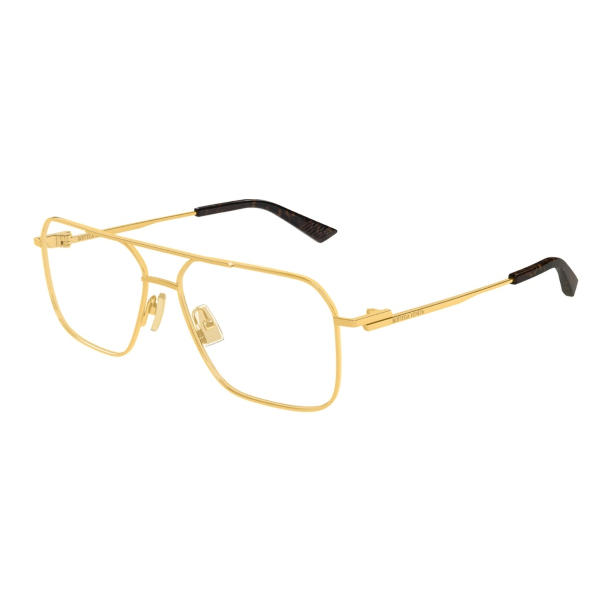 Gafas de Vista Bottega Veneta BV1384O-001 de Metal Hombre 58 mm
