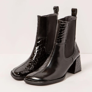 Botines 1707 NAPPA SHINNY MULTI-BLACK/ VERONA color Multi black