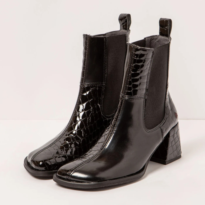 Botines 1707 NAPPA SHINNY MULTI-BLACK/ VERONA color Multi black