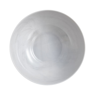 Saladier gris 21cm Diwali Marble - Luminarc  - Verre opale extra résistant