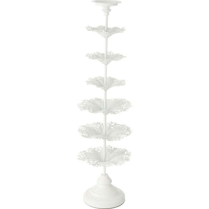 J-Line chandelier Arbre - métal - blanc - large