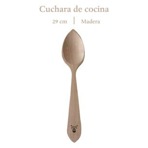 Cuchara de cocina h.29cm en madera scalpers home