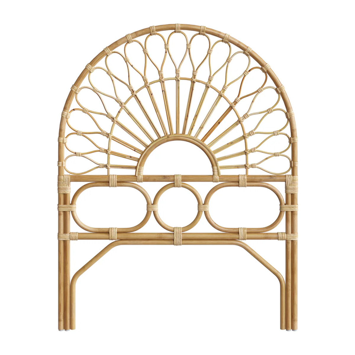 Tête de lit 90 cm en rotin - Bahia