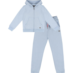 Tuta invernale da bambina con cappuccio e zip 'Lace'