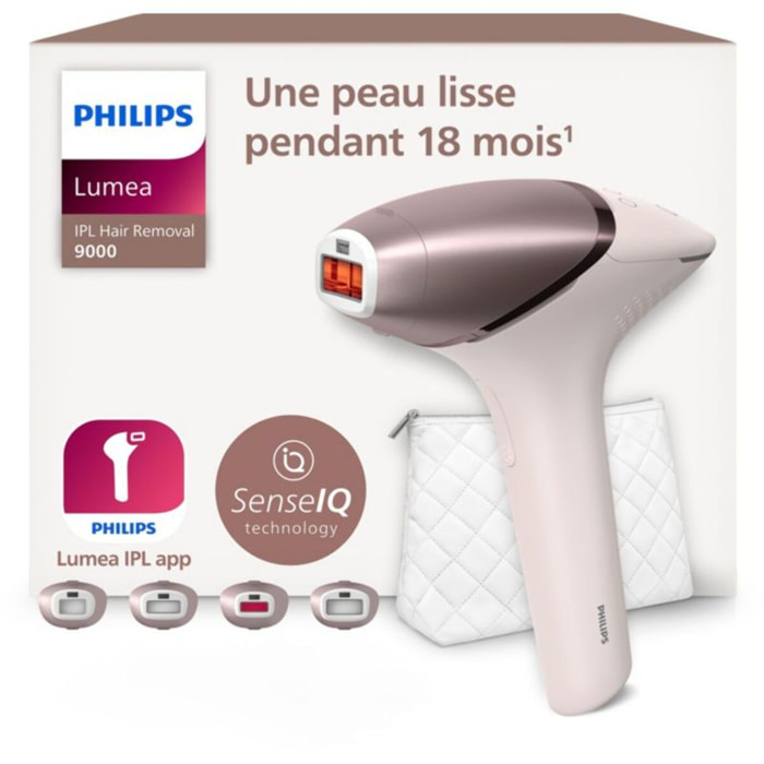Epilateur lumière pulsée PHILIPS Lumea Series 9000 BRI958/00