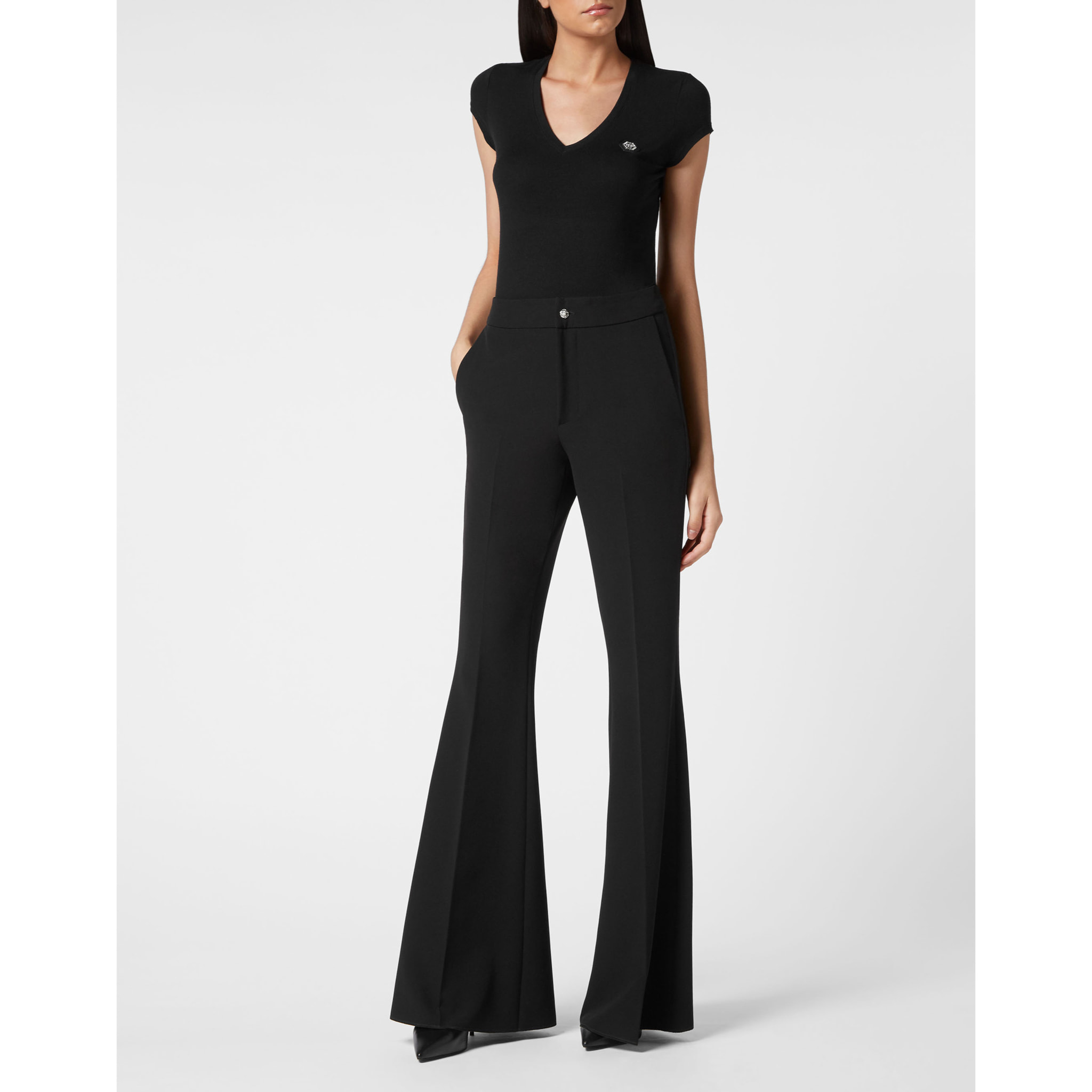 PHILIPP PLEIN Pantalones acampanados