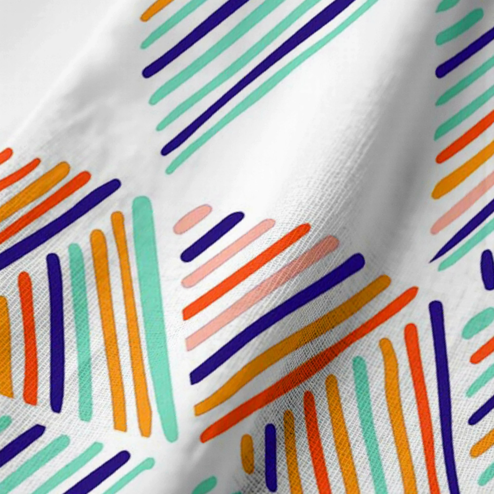 Lot de 2 sets de table individuels résinés 0120-133 100% coton 45x35 cm