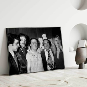 Affiche acteurs Photo de Coluche en coulisse Affiche seule