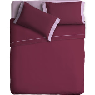 Completo letto Double-Color IPERSAN Prugna/Viola