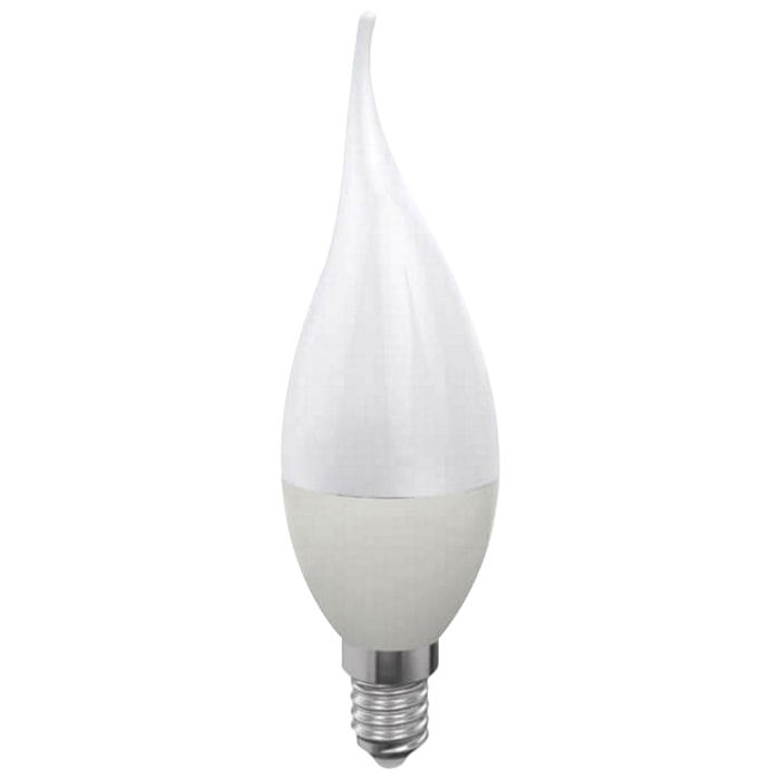 OMEGA Set 6 pezzi soffio di vento led c37t 6w 540lm 4000k e14
