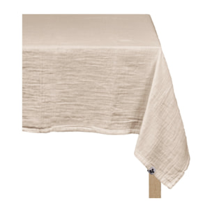 Nappe 150 x 250 cm double gaze de coton gaufrée - 9 coloris - GAIA