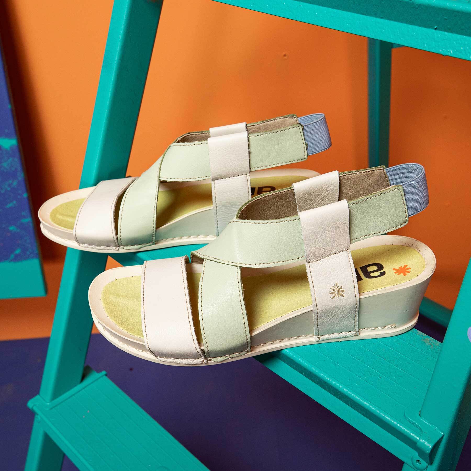 Sandalias 1944 MULTI CREAM-BURDEOS/ I IMAGINE color Cream-burdeos