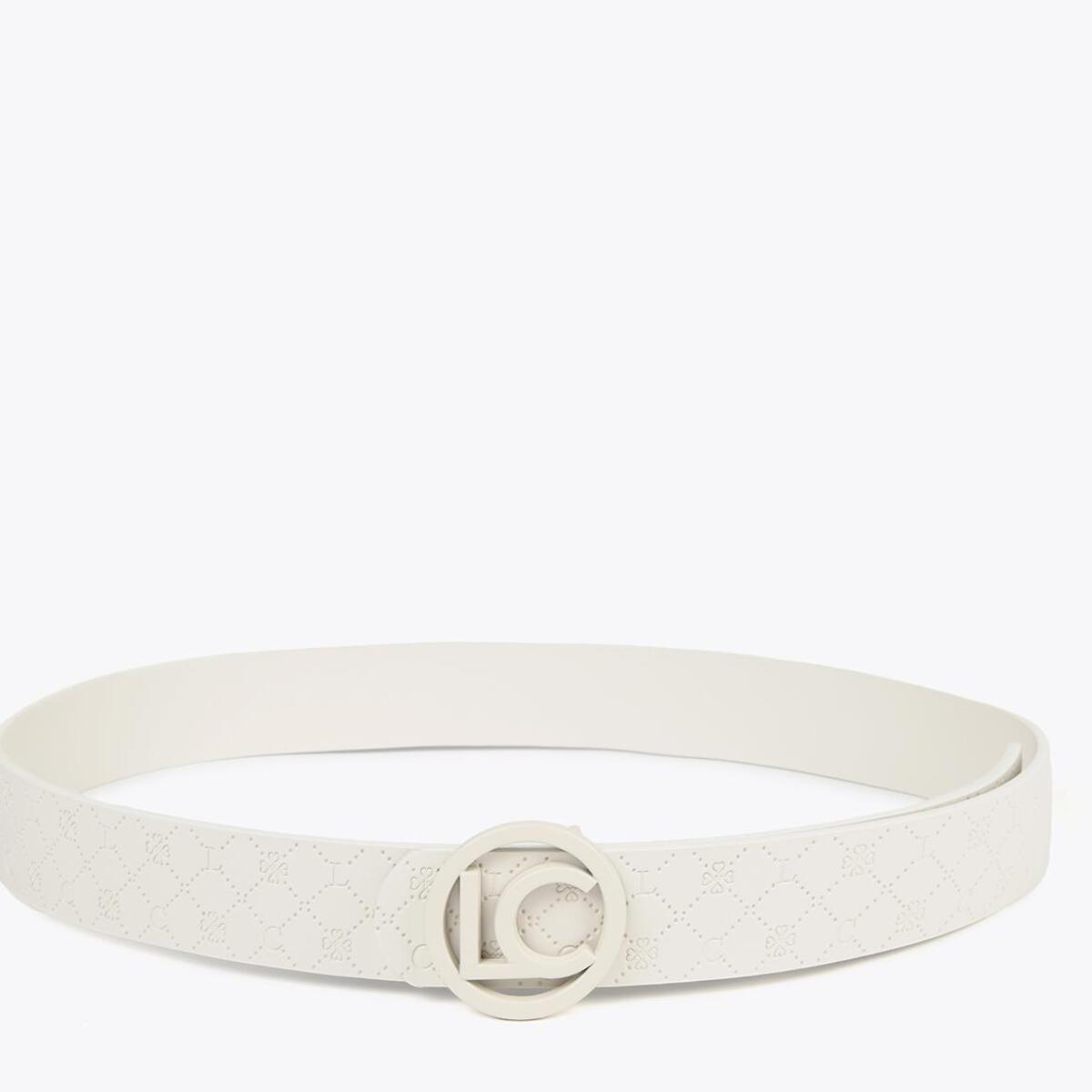 Cintura double face monogrammi LC