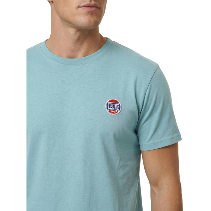 Camiseta de manga corta para hombre con lavado pastel