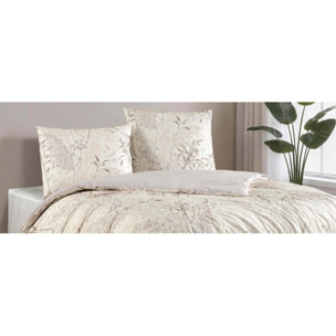 Parure housse de couette et taie(s) d'oreiller coton imprimé