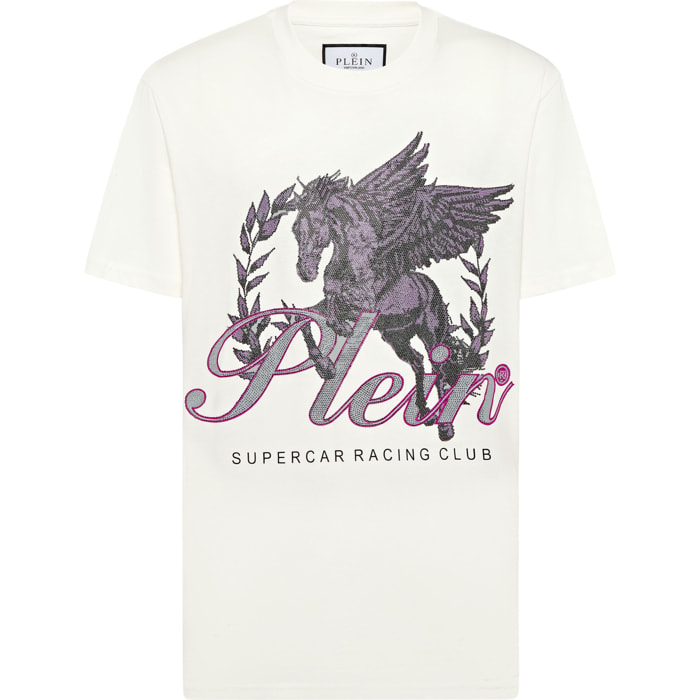 PHILIPP PLEIN Camiseta de cuello redondo RACING