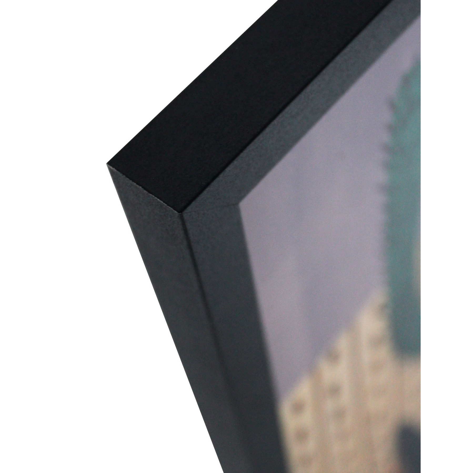 Set 6 cuadros México poliéster verde-lila-negro 50x40x4 cm