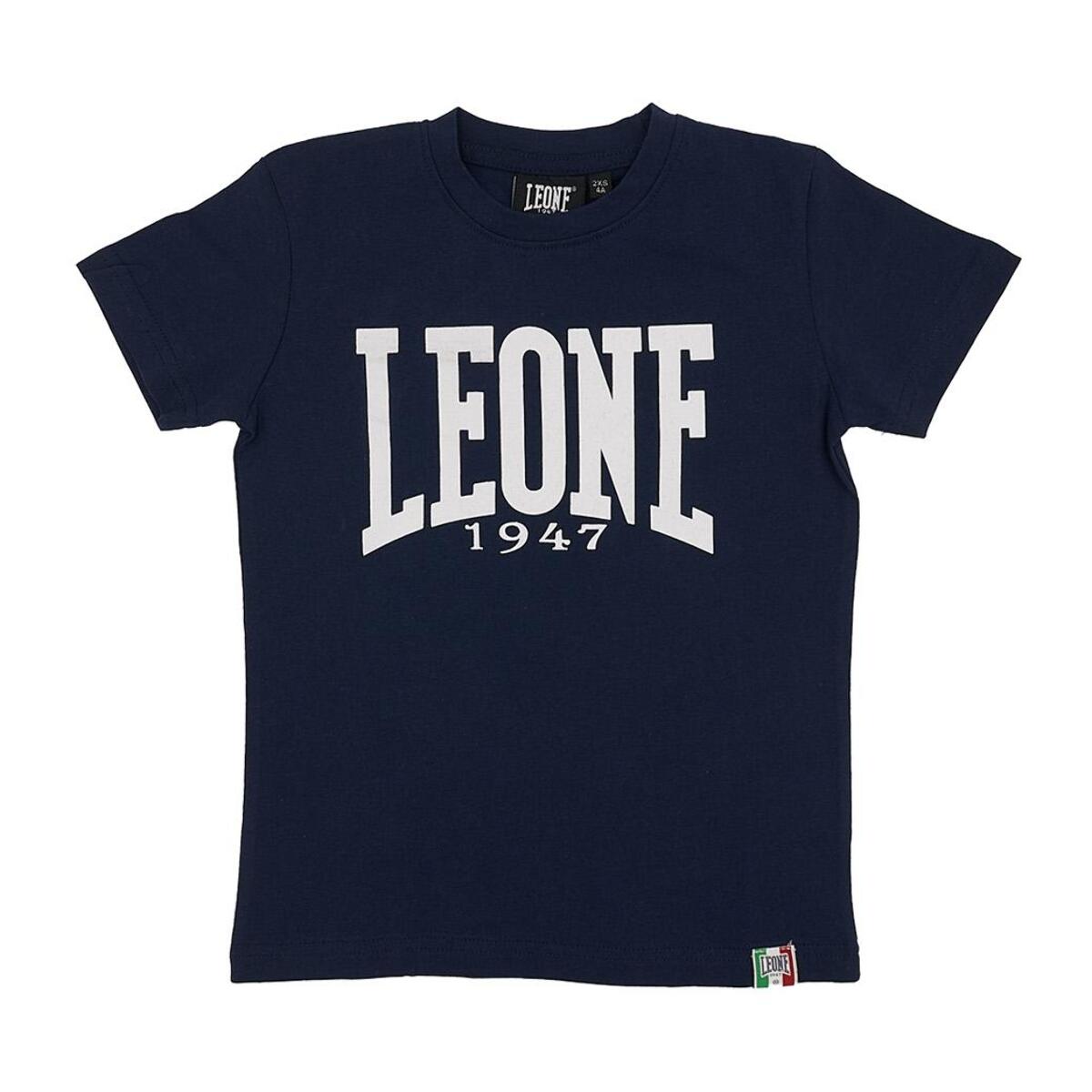 T-shirt da bambino manica corta con stampa e logo Basic