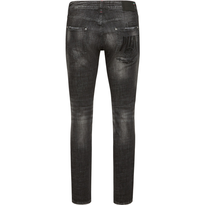 PHILIPP PLEIN Jeans Straight Cut RACING