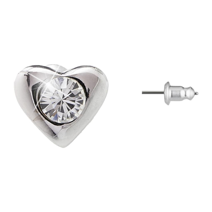 Pendientes Heart adornado con cristales de Swarovski