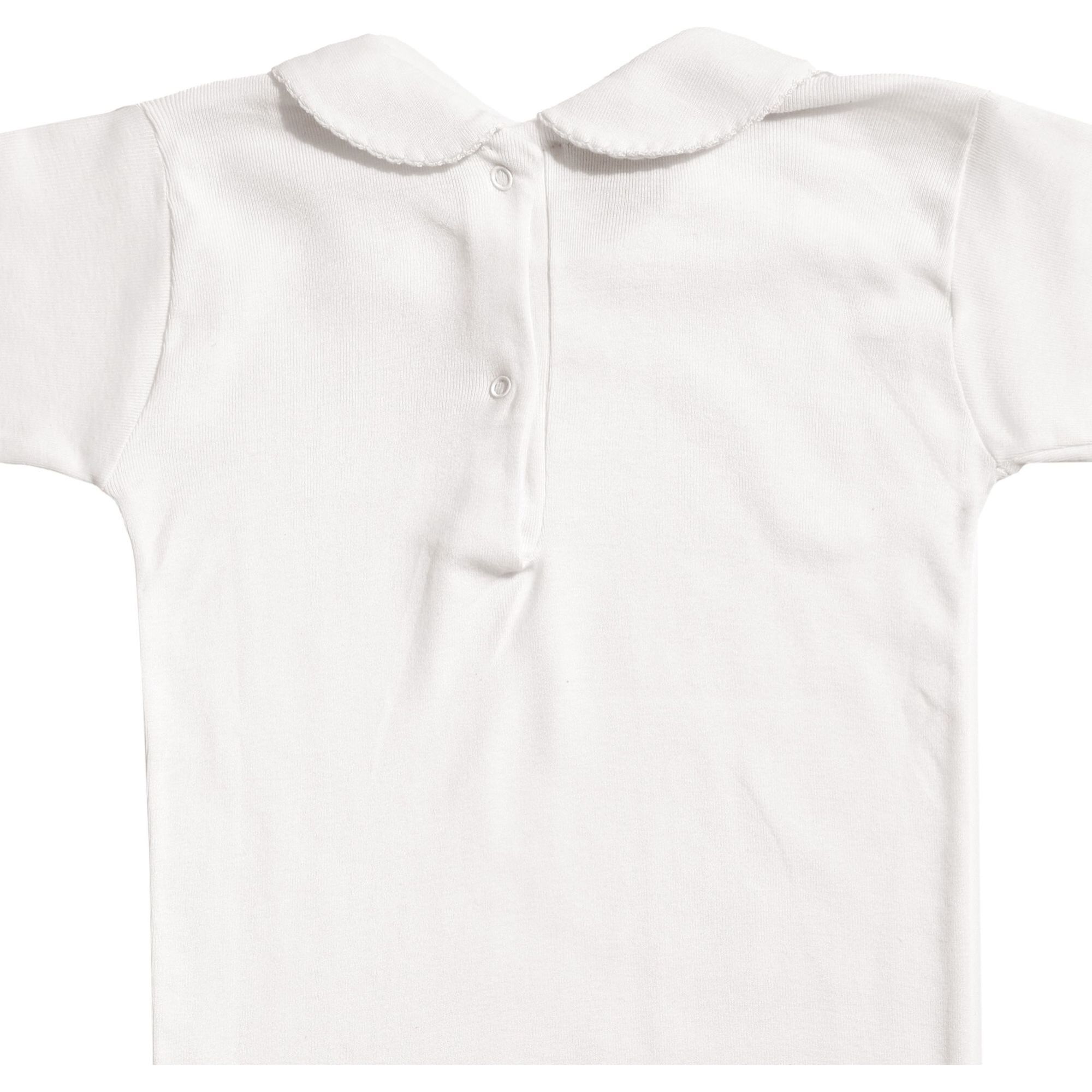 Body bebé manga corta con cuello