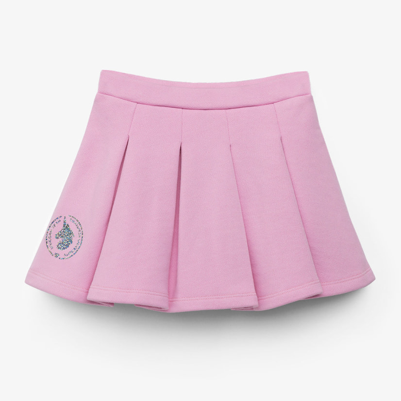 Girl's Pink Unicorn Skirt