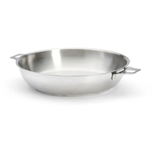 Poêle DE BUYER Twisty tout inox 28cm