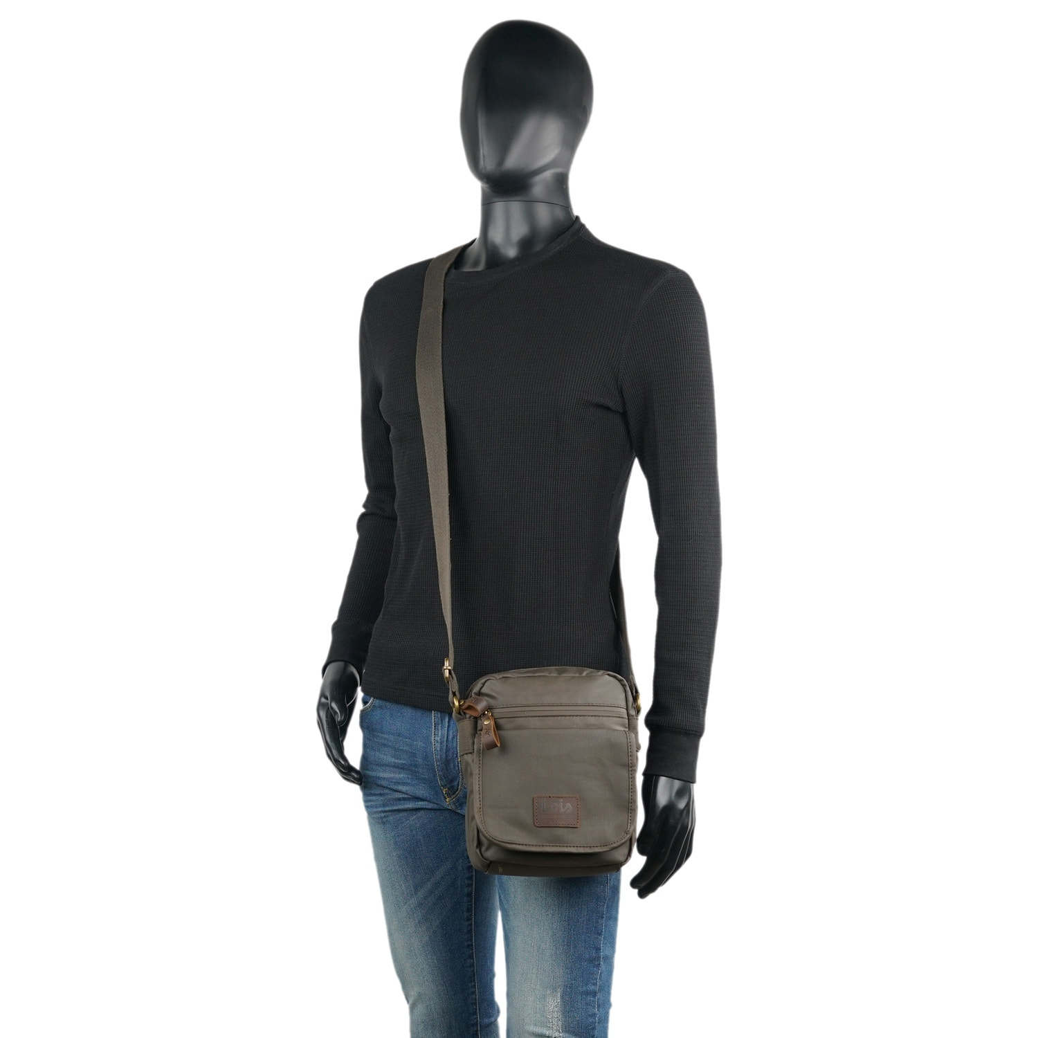 Bandolera Hombre Textil Lois Hubbard Marron