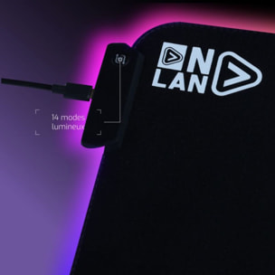 Tapis de souris ONLAN RGB AS-290-U