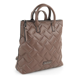 Bolso Mochila Mujer Lois Dewey Marron Oscuro