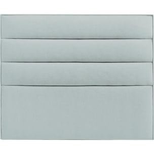 Cabecero de madera tapizado en tela para cama de 90 100x132