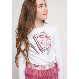 T-SHIRT BIANCA DA RAGAZZA PER TUTTI I GIORNI