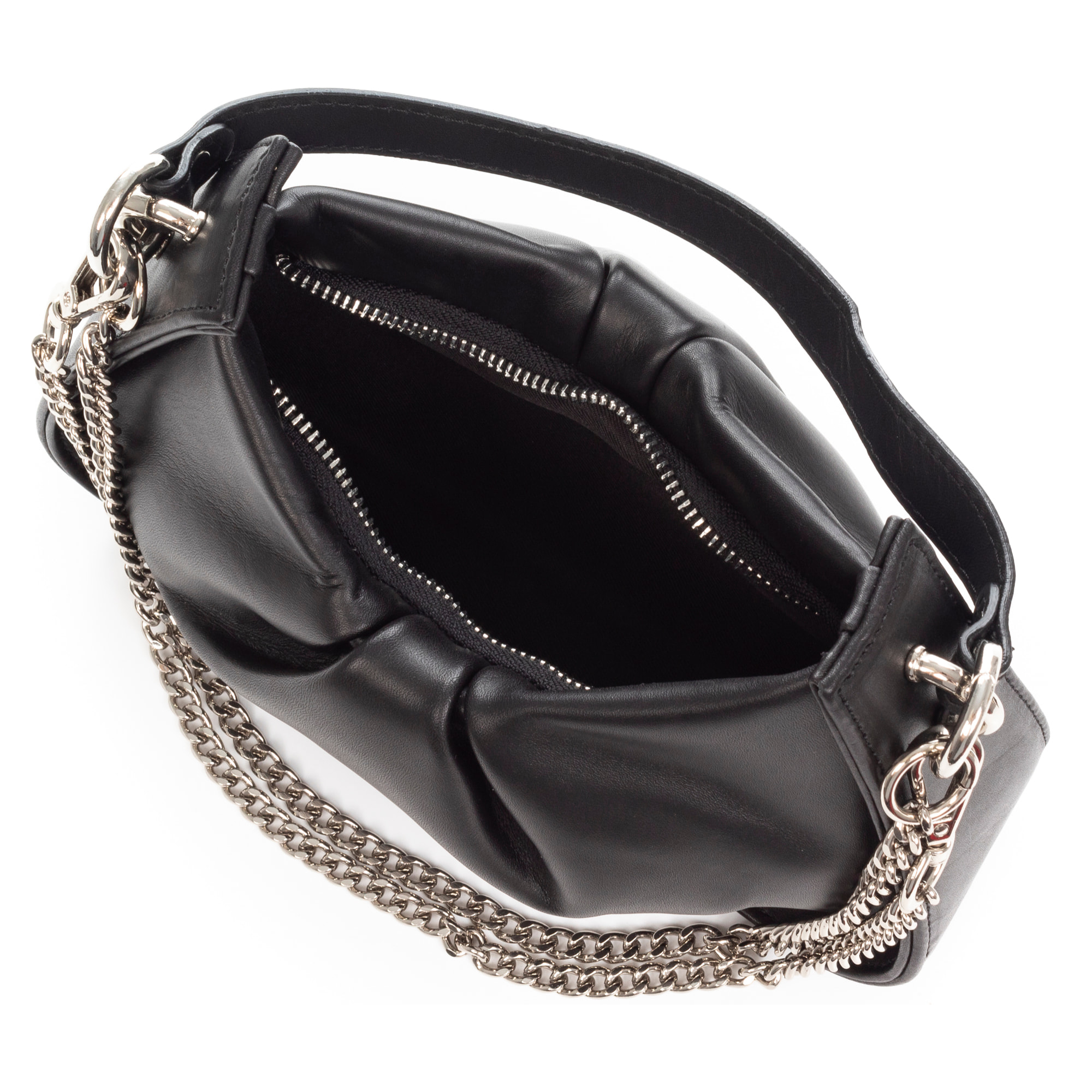 Arnaboldi bolso bandolera mujer. Piel de cabra auténtica.