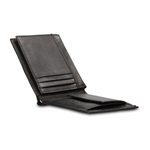 Portafoglio uomo in vera pelle - Modello Veridia Prime - Casual - 12.5 x 9.0 x 2.0 cm