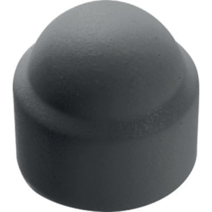 Boîte de 200 caches écrous hexagonaux gris Ø 8mm ACTON - 856028