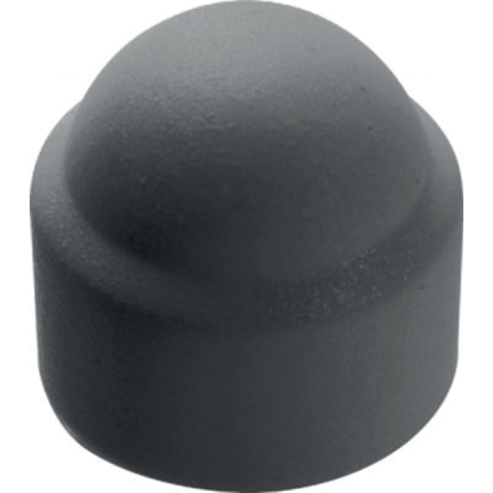 Boîte de 200 caches écrous hexagonaux gris Ø 8mm ACTON - 856028