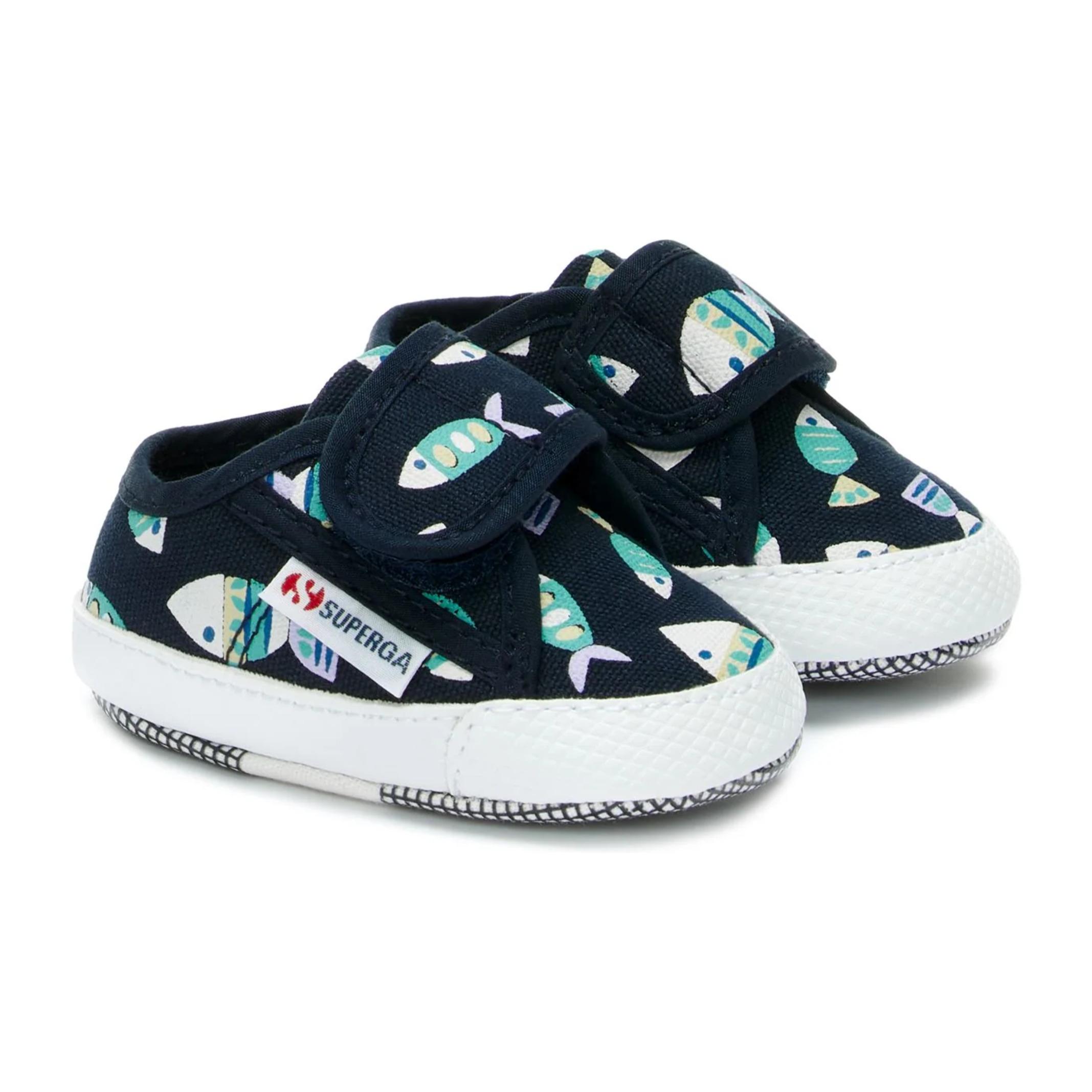 Zapatillas Superga Niño 4006 BABY STRAP CANDY FISH