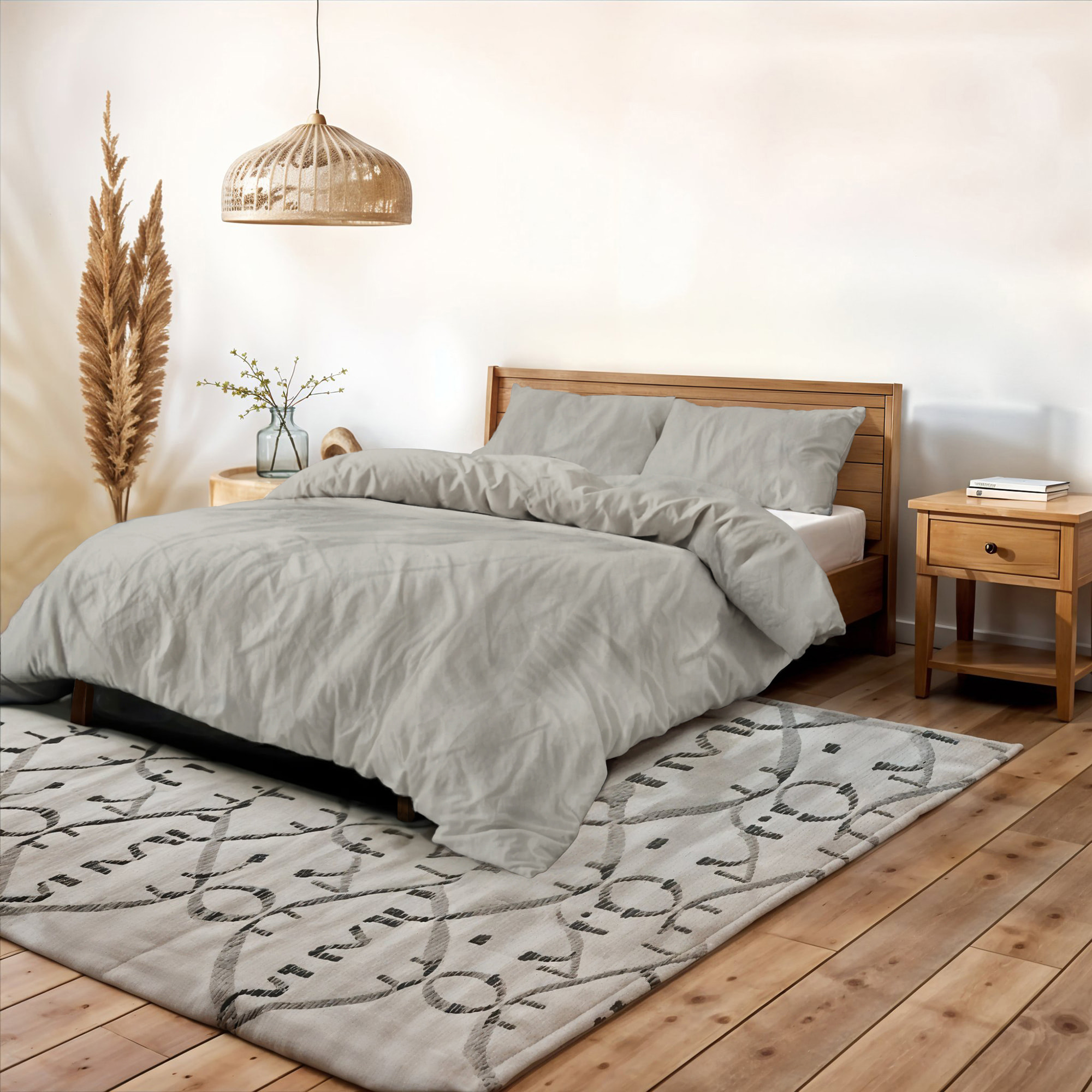 PARURE COPRIPIUMINO WATER WASHED MATRIMONIALE