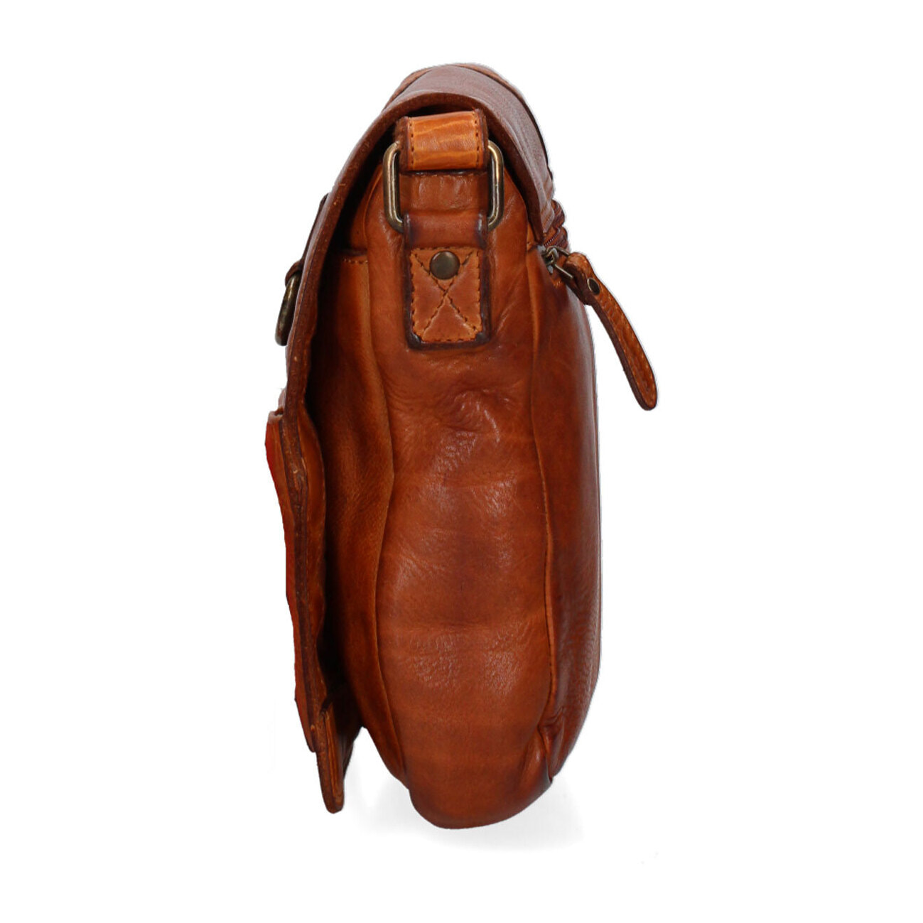 Borsa a tracolla  da uomo In Vera pelle Made in Italy 20x25x6 cm