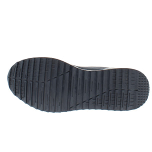 Armata di Mare Scarpe Uomo Sneakers Vintage Running con Soletta Rimovibile in Memory Foam AMU S25N717 Light Grey Navy